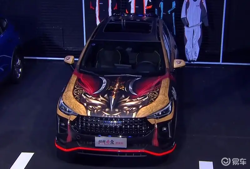 哈弗赤兔呂布戰車改裝案例亮相 滿滿中國風